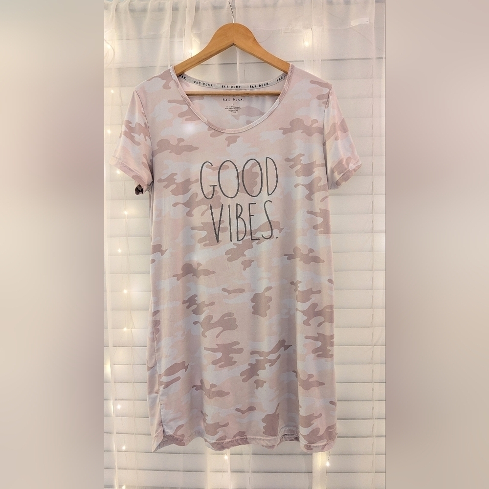 Rae Dunn Women's Pink Camouflage Sleep wear Soft
